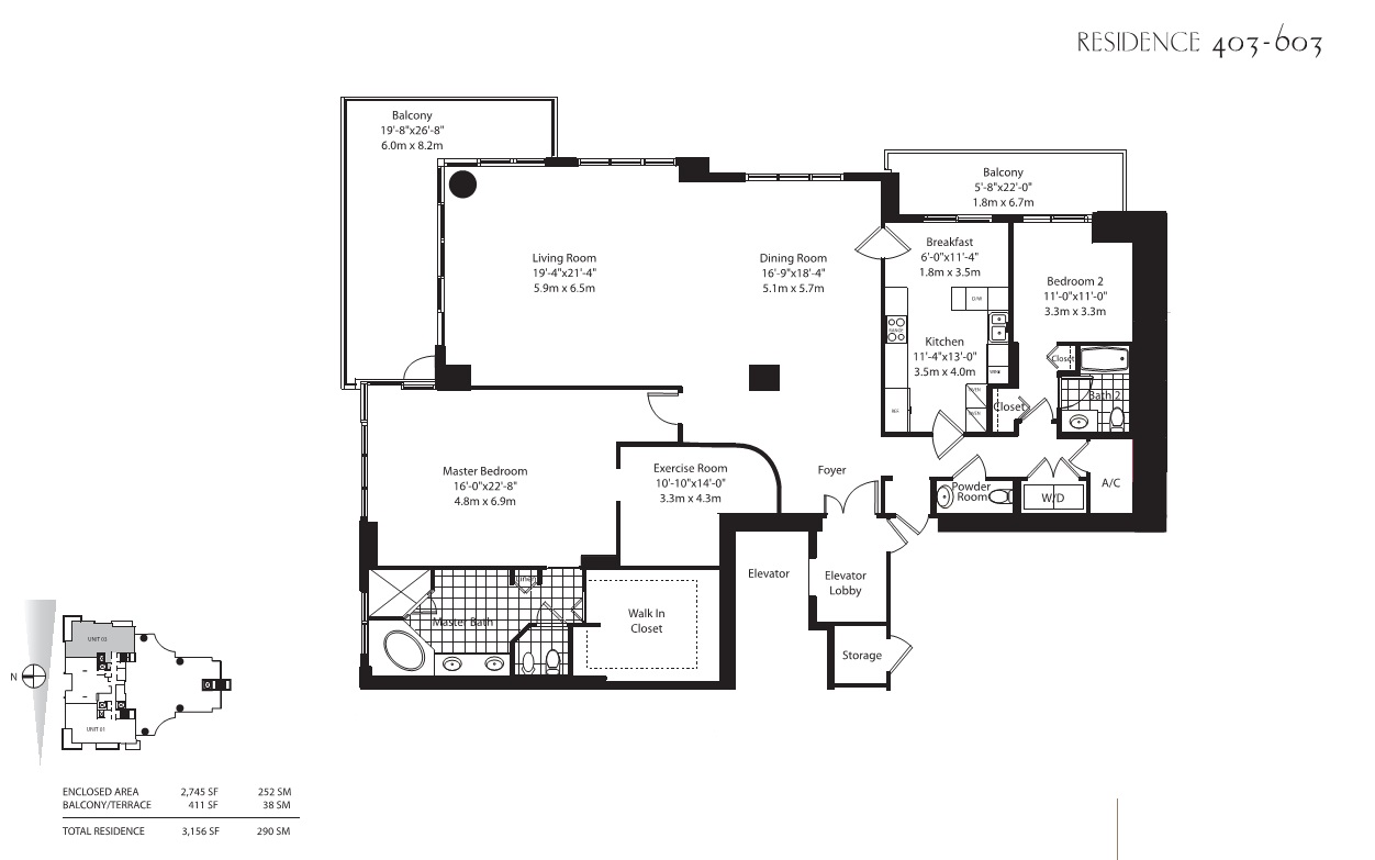 Asia Brickell Key Residence 403-603
