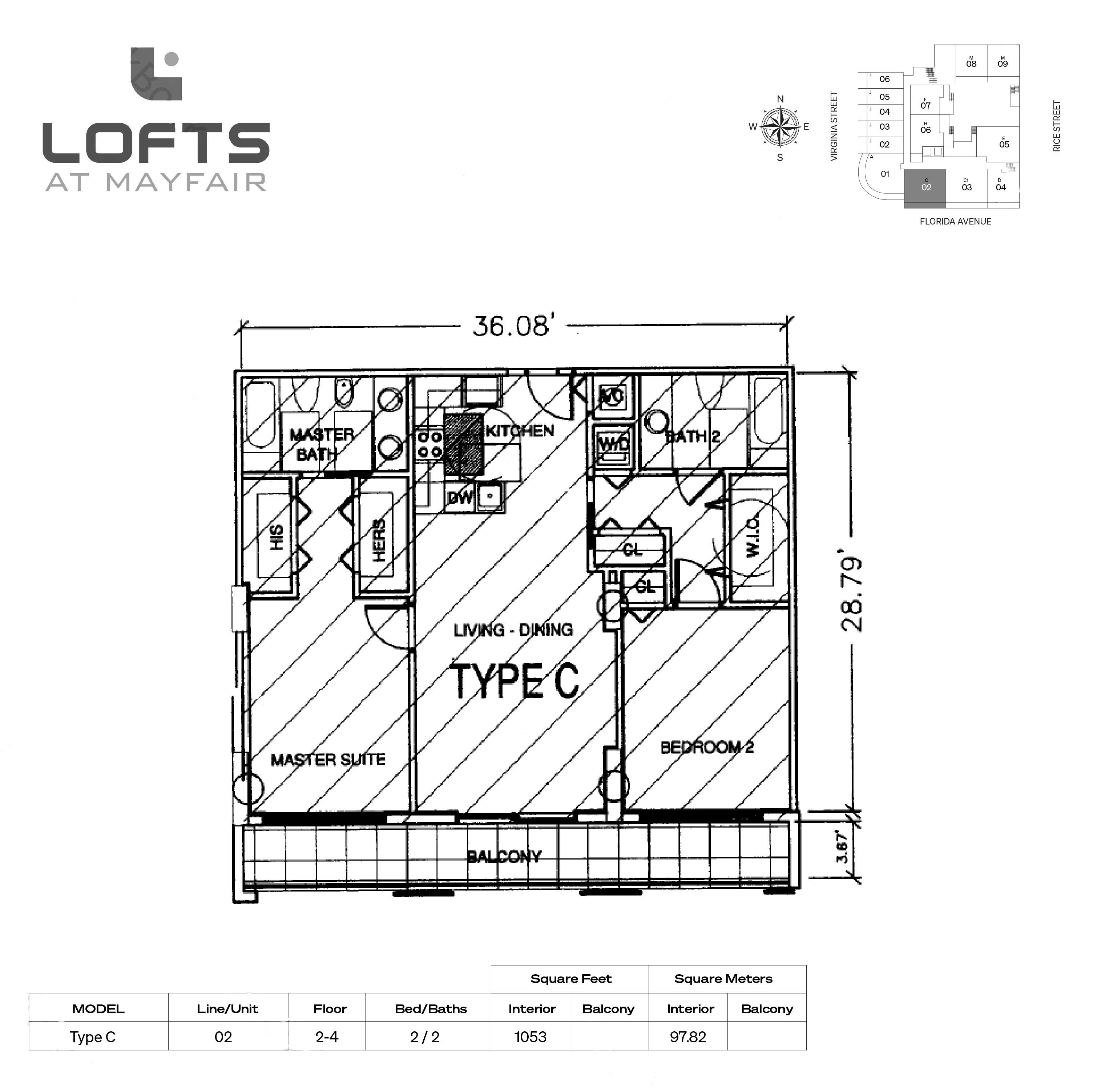 Lofts at Mayfair Type C