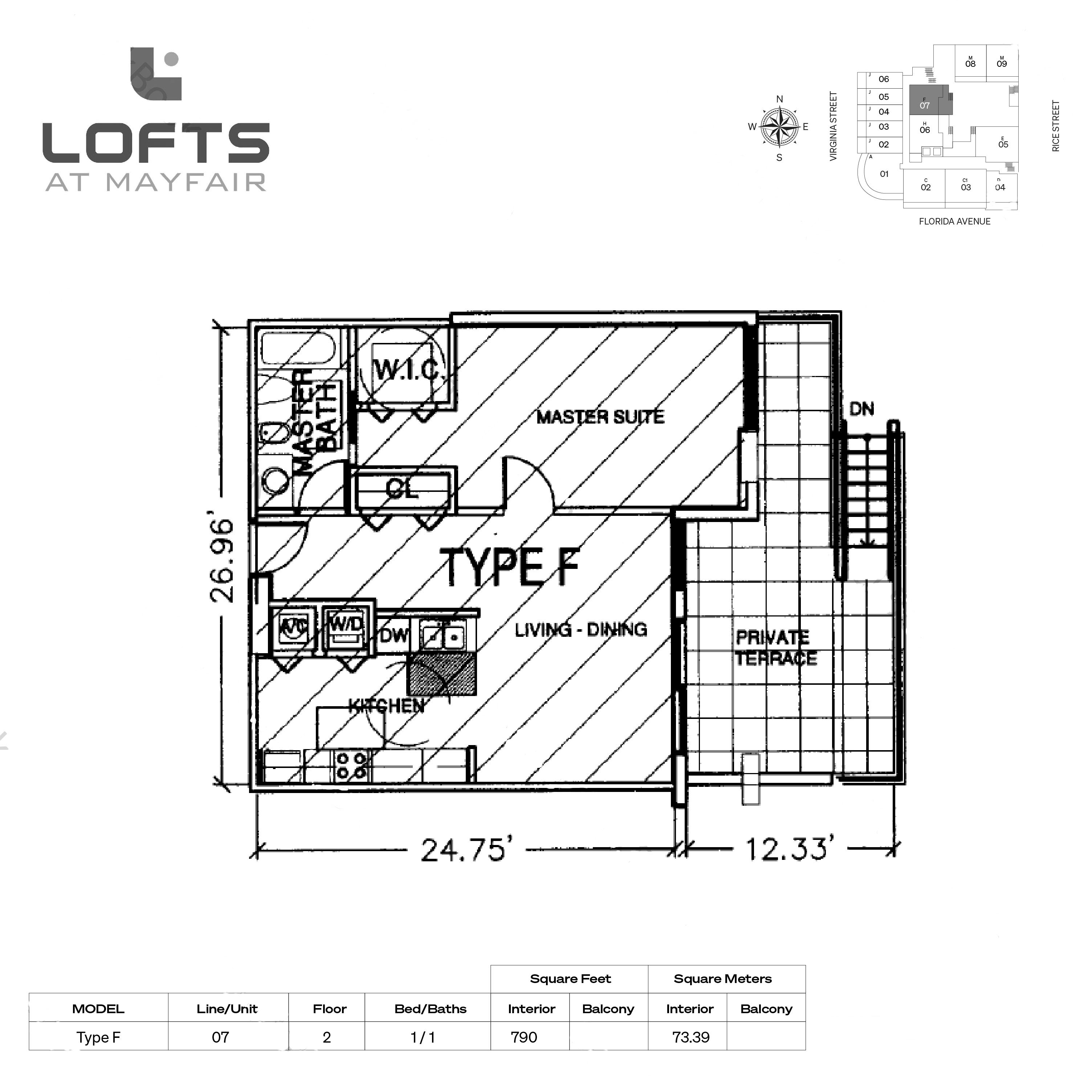 Lofts at Mayfair Type F