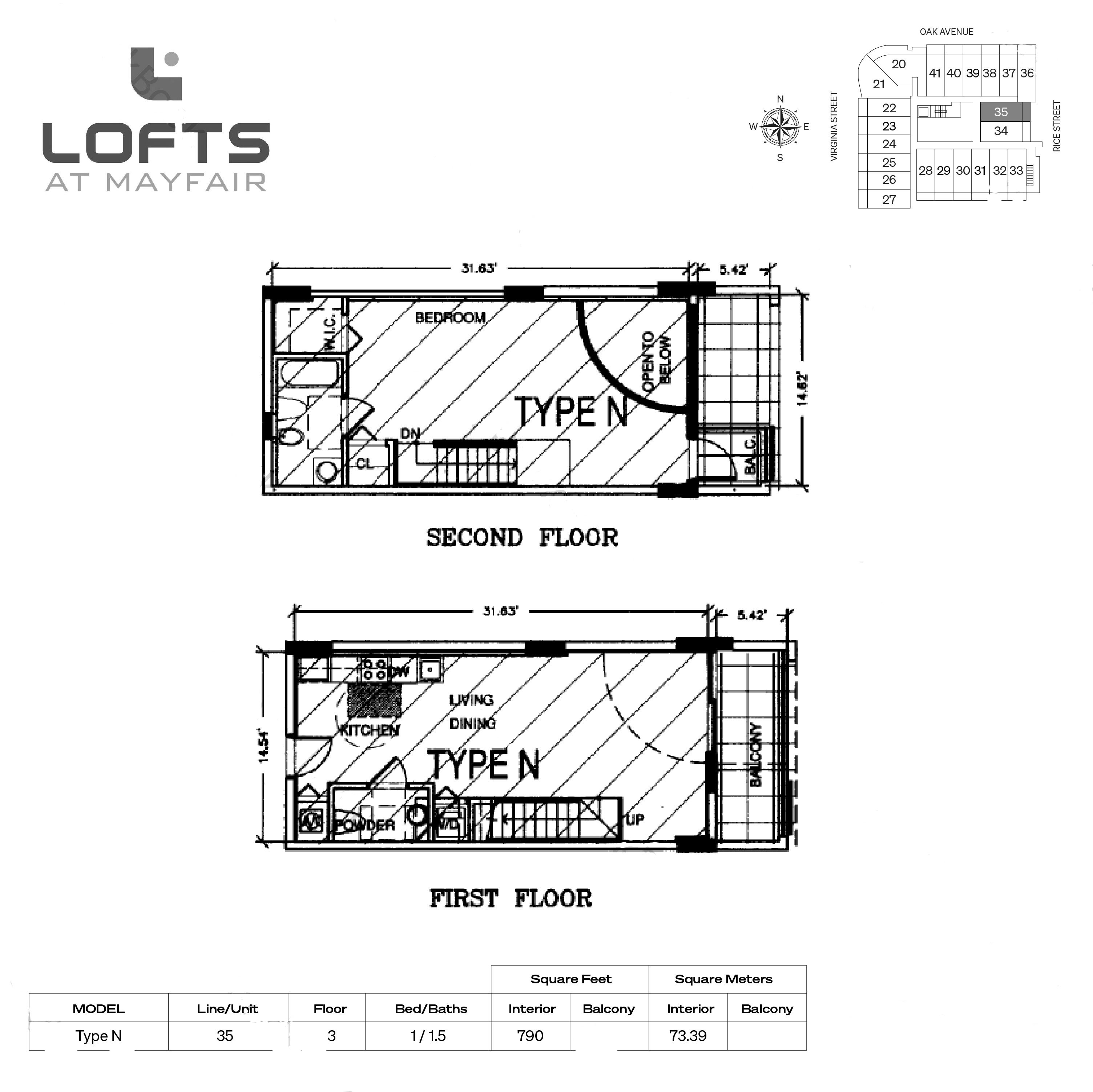 Lofts at Mayfair Type N