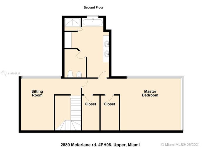 Mutiny Park Floor plan Penthouse 08 Second Floor
