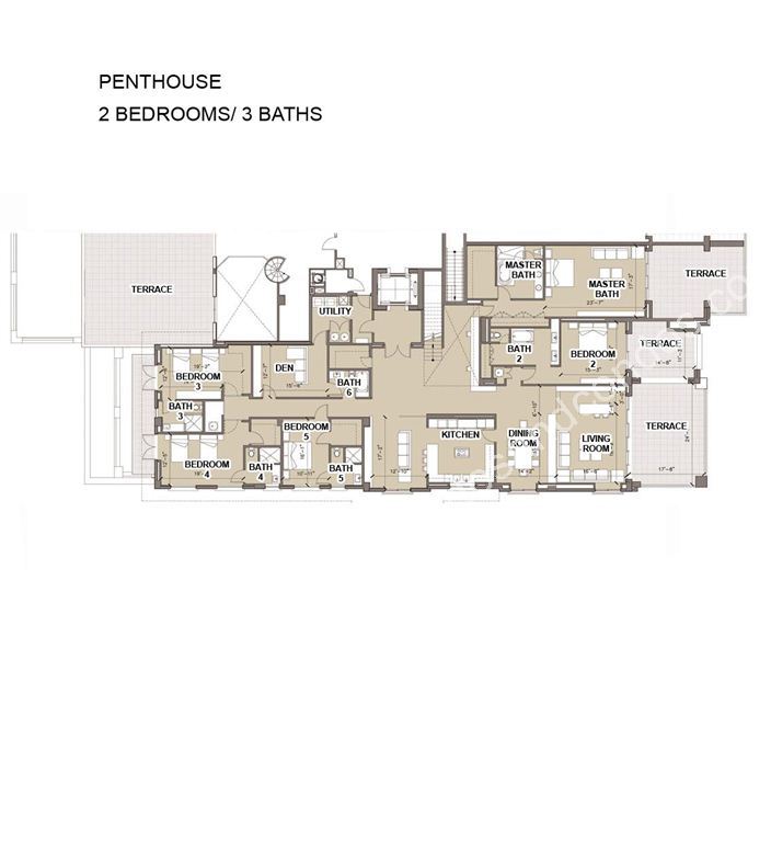 Residences at Vizcaya Penthouse