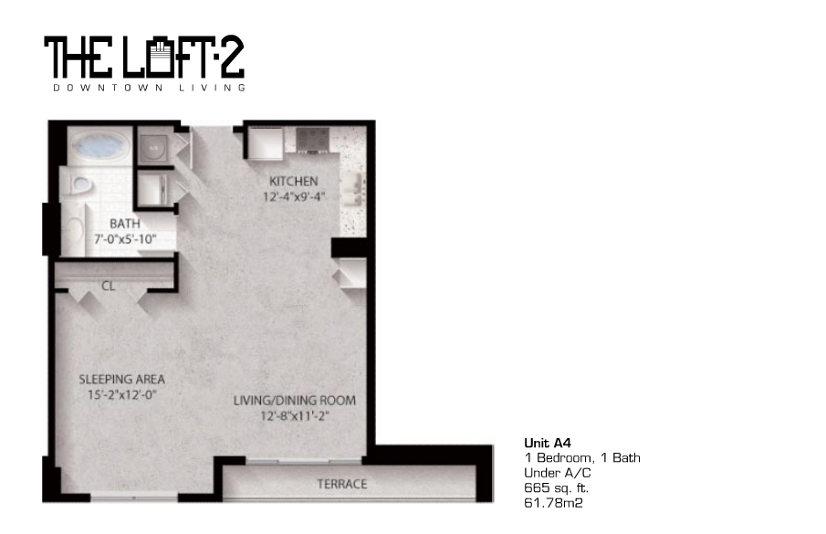 Loft Downtown II Unit A4