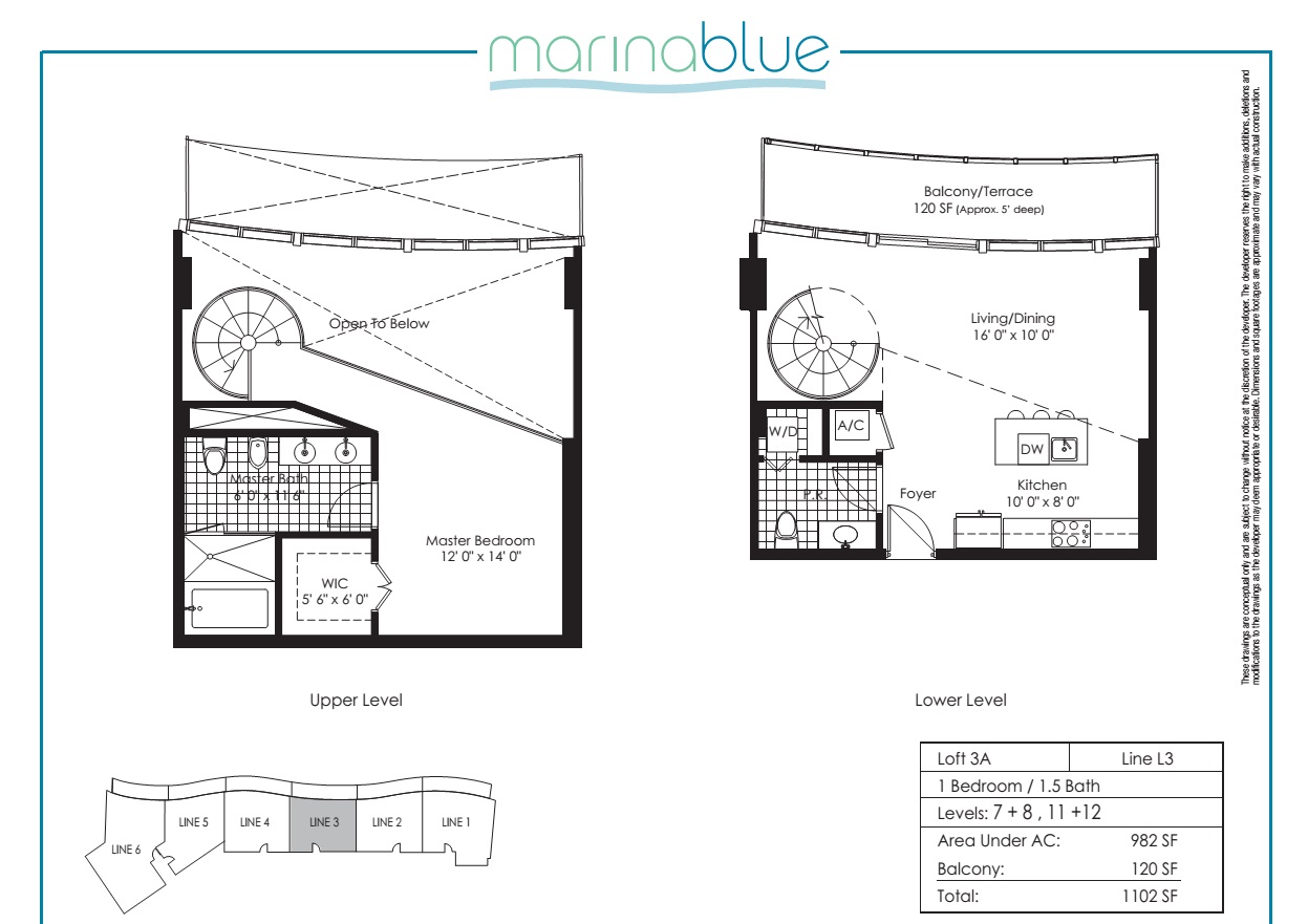 Marina Blue Loft 3A