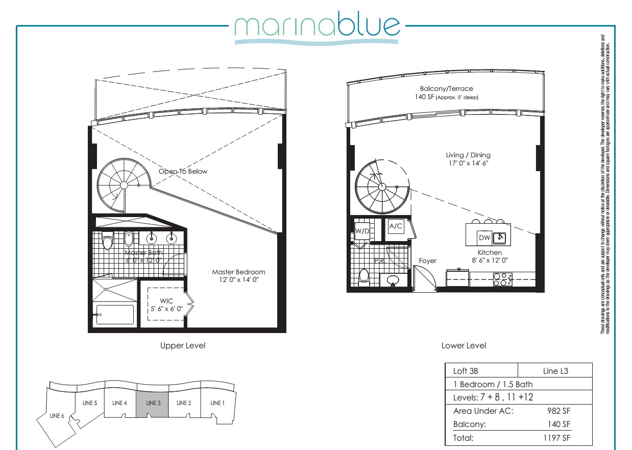 Marina Blue Loft 3B