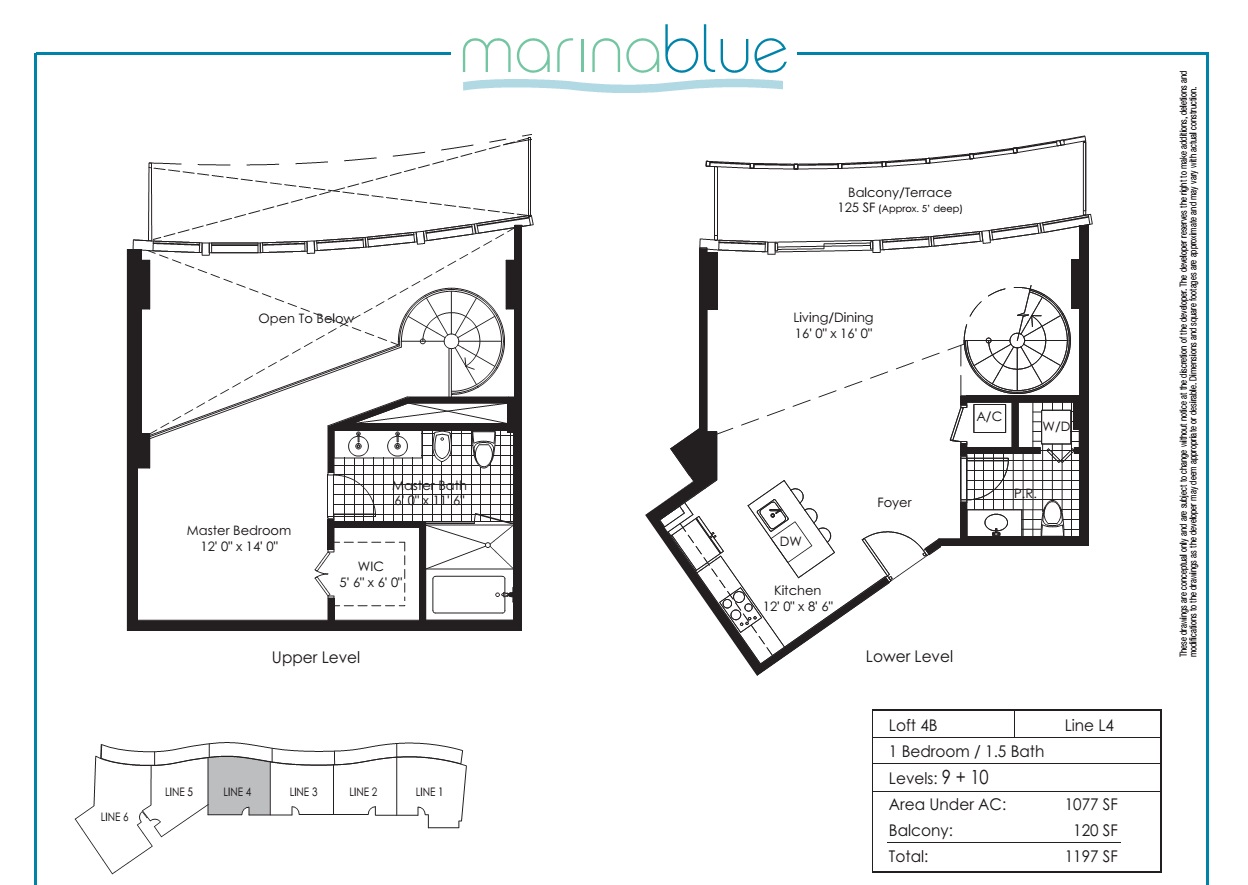 Marina Blue Loft 4B