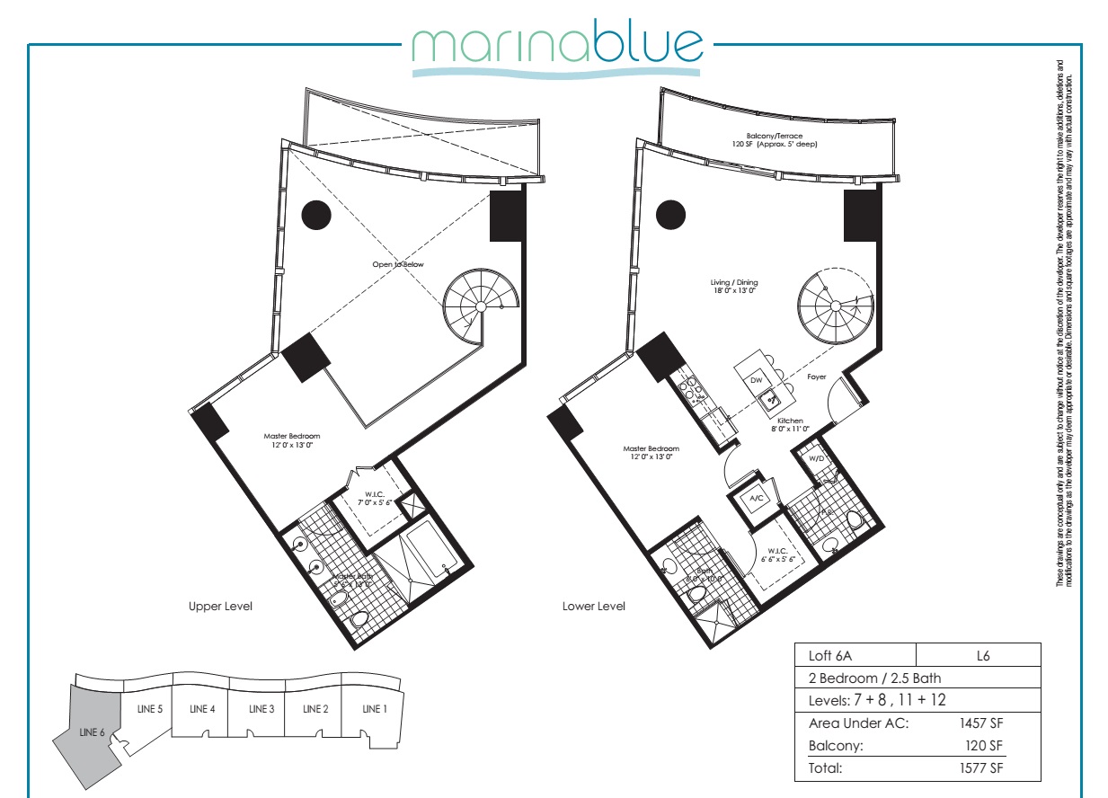 Marina Blue Loft 6A