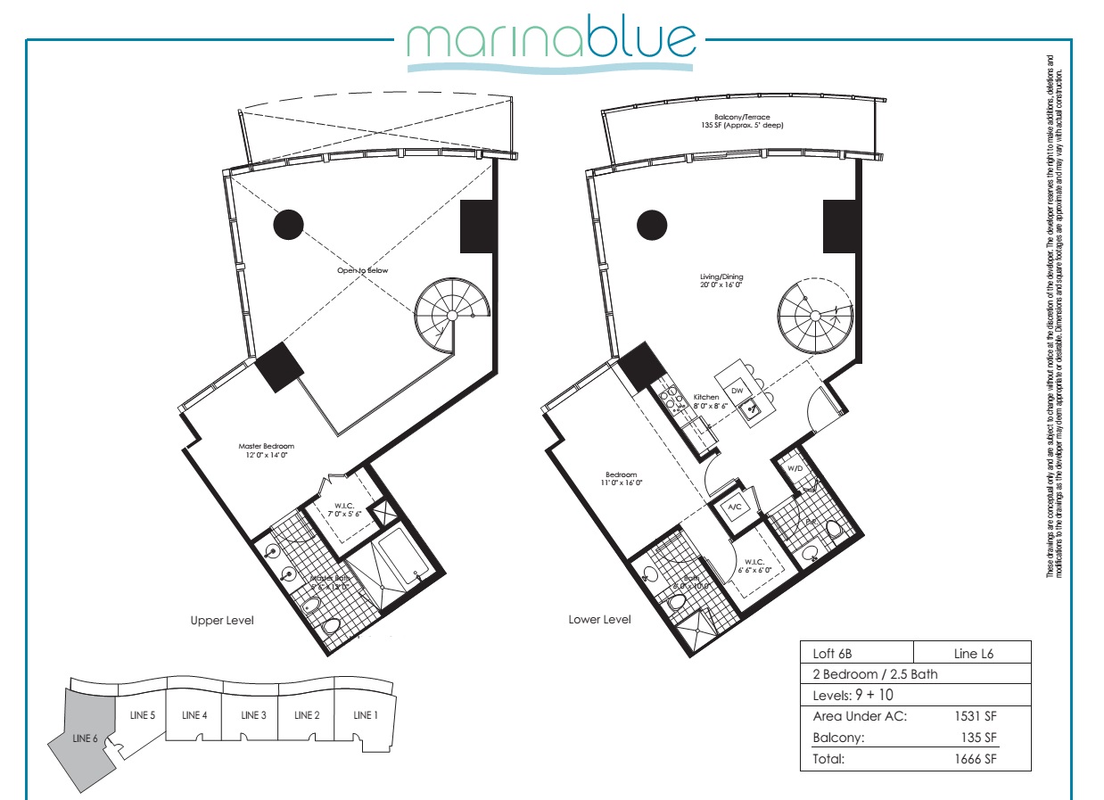 Marina Blue Loft 6B