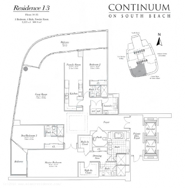 Continuum South Tower Residence 13