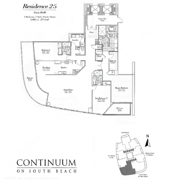 Continuum South Tower Residence 25