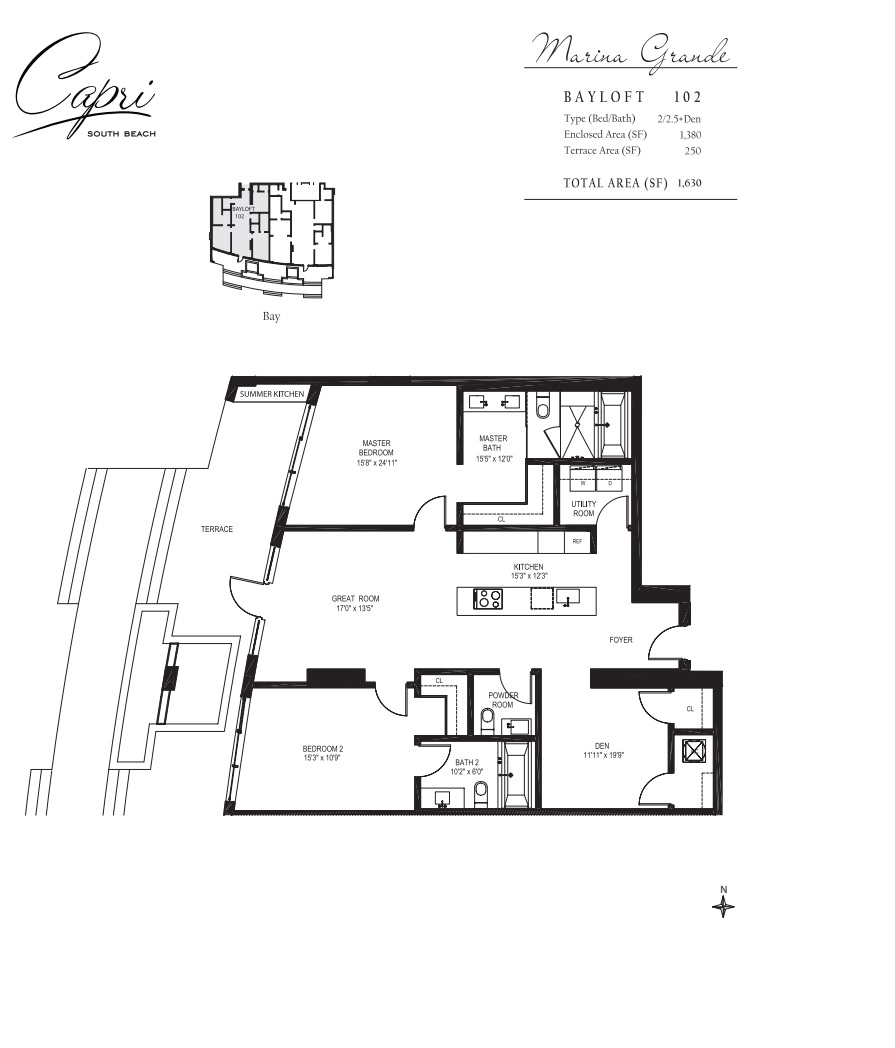 Capri South Beach_BayLoft102