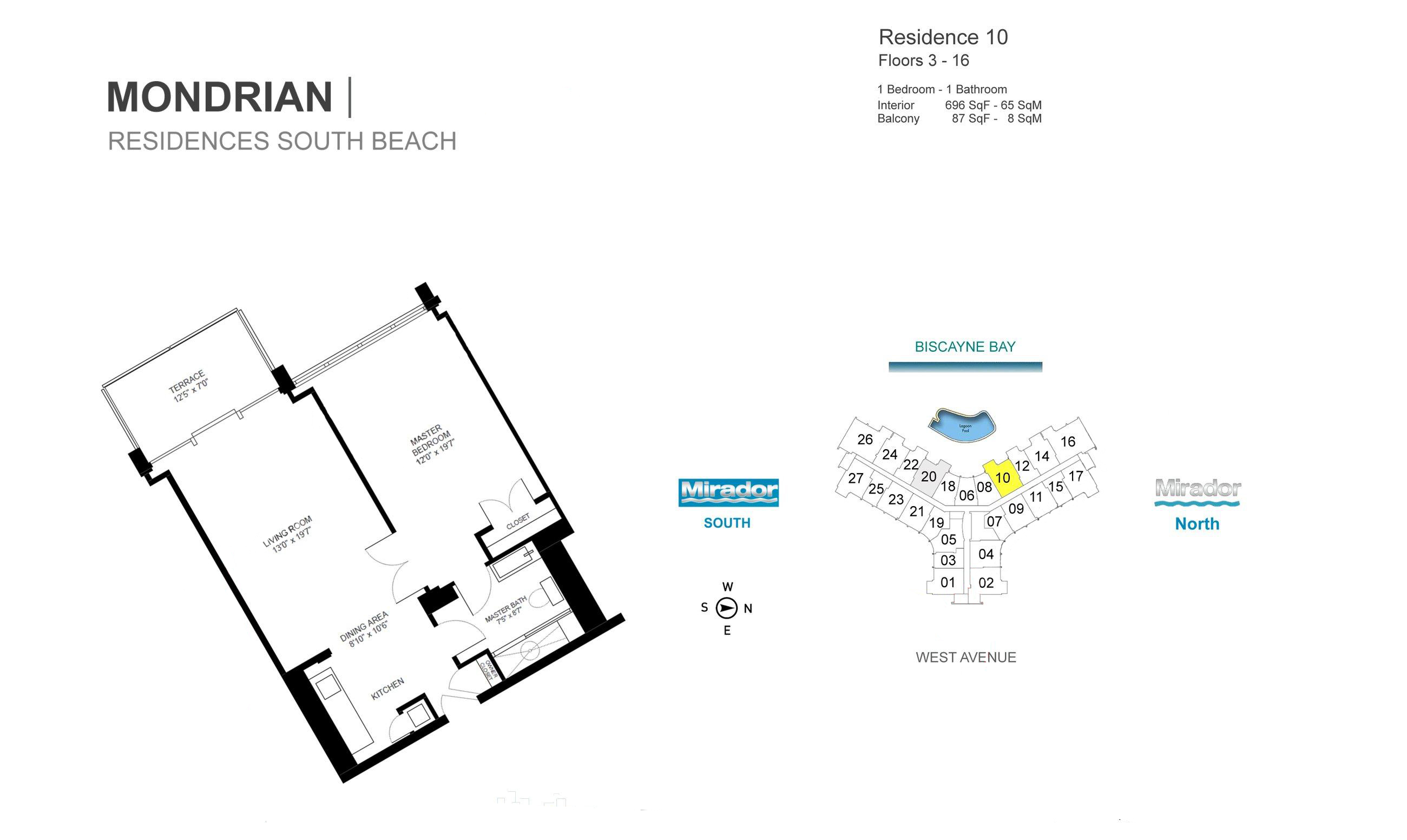 Mondrian South Beach Residence 10