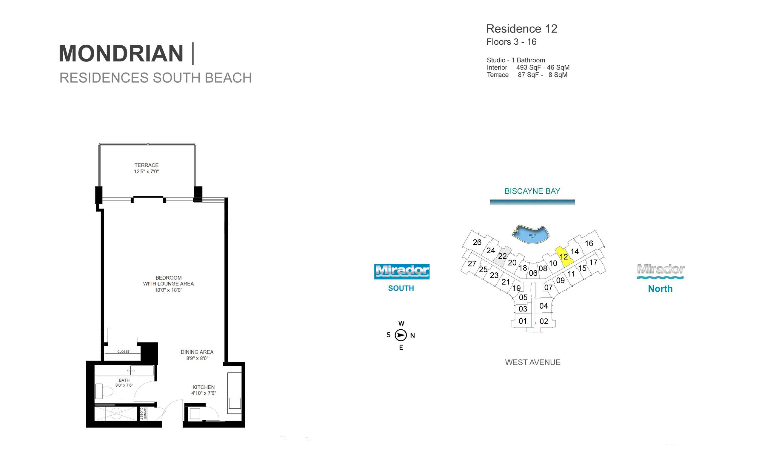 Mondrian South Beach Residence 12
