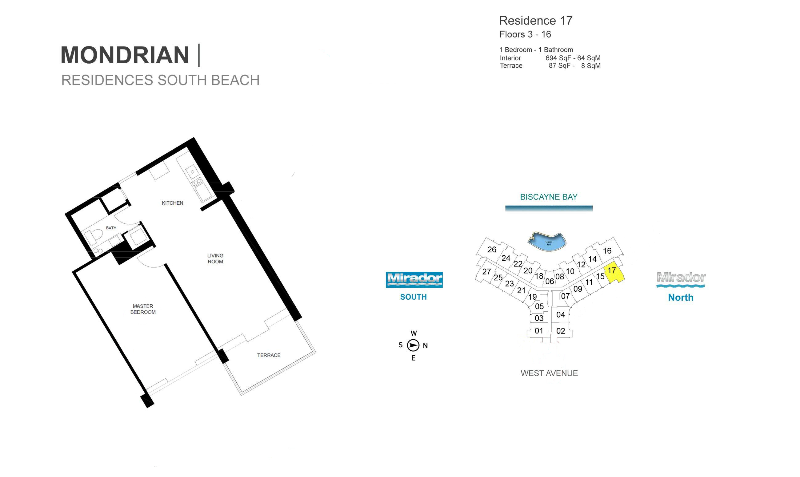Mondrian South Beach Residence 17