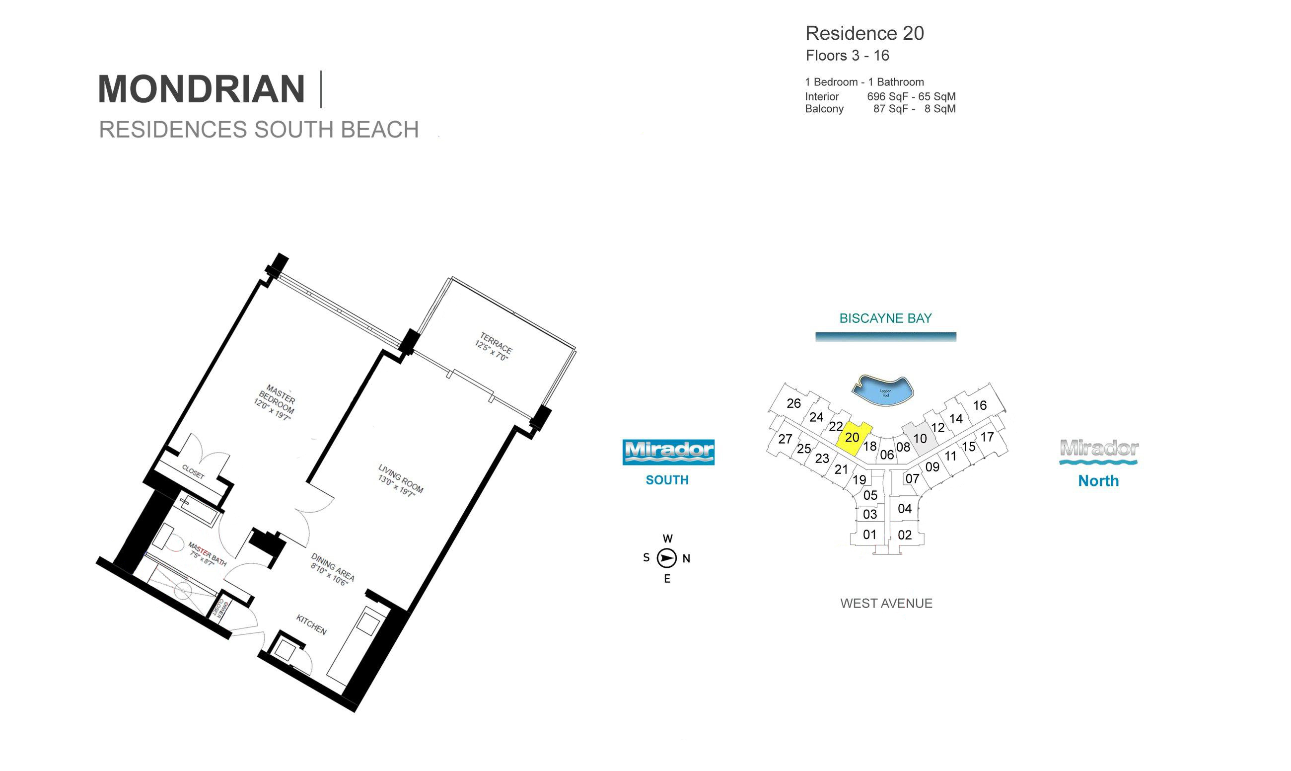 Mondrian South Beach Residence 20