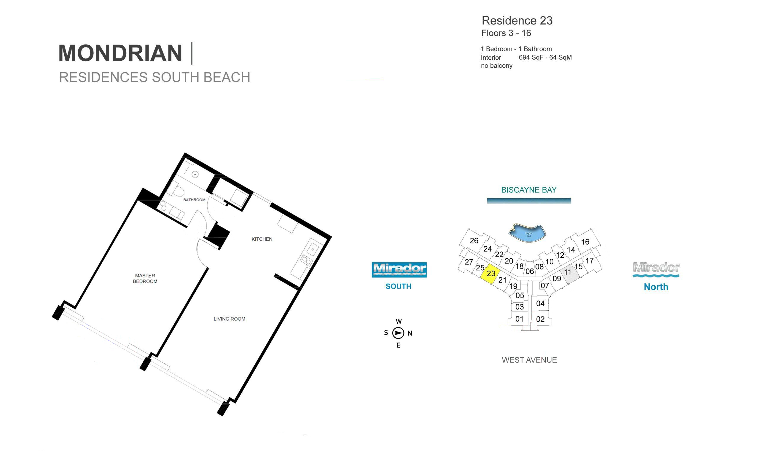 Mondrian South Beach Residence 23