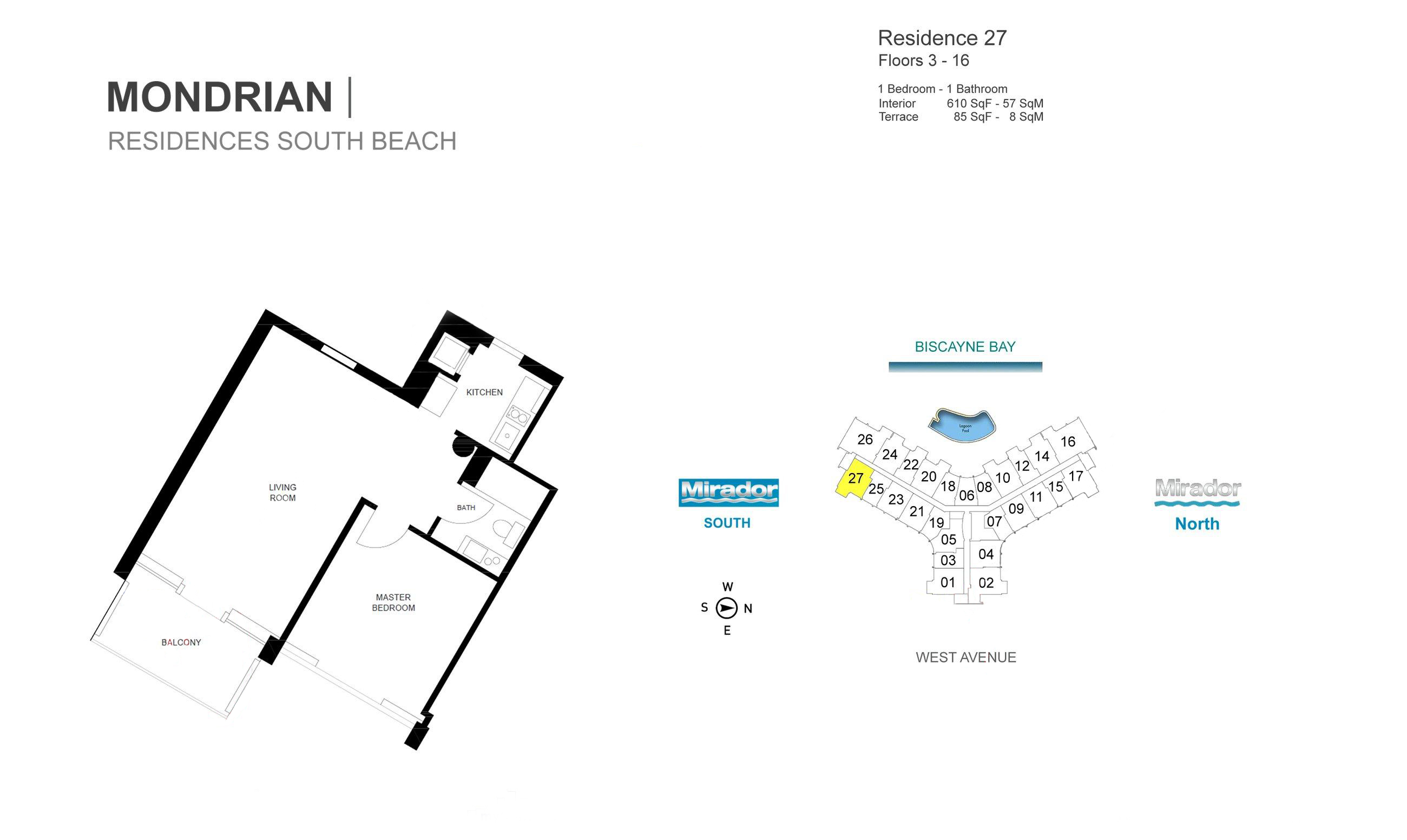 Mondrian South Beach Residence 27