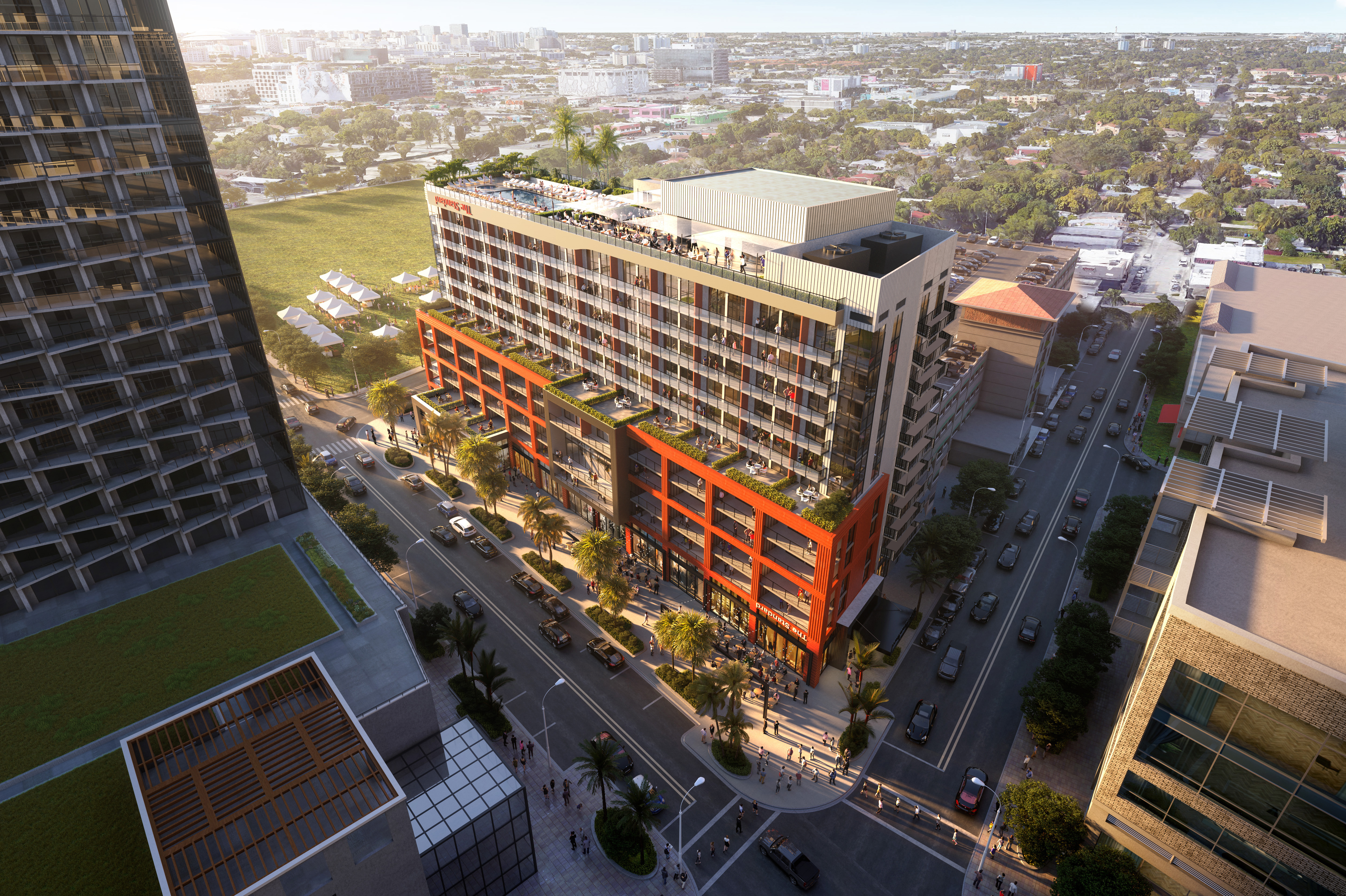 The Standard Residences Midtown Miami modern exterior architecture by Arquitectonica