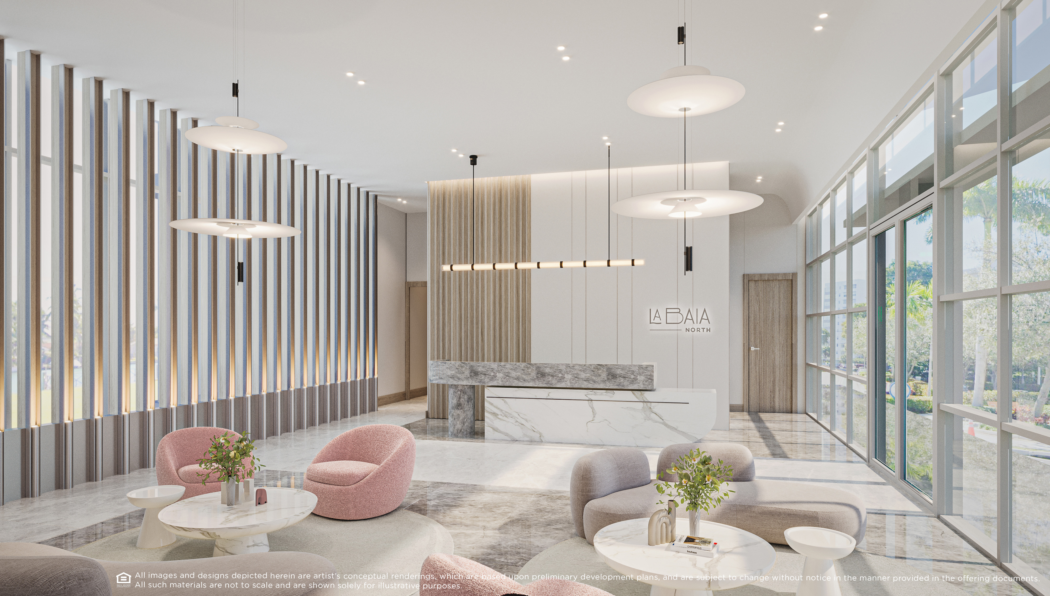 La Baia North exterior at Bay Harbor Islands waterfront condos