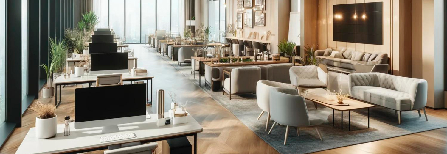 The rooftop pool deck and lounge at Somi Walk Residences with city views